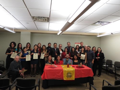 Sigma Delta Pi group photo